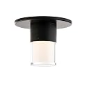 WAC Lighting Twist-N-Lite LED 3.5in Surface Mount Cylinder Ambient Light with 5CCT Selectable Color Temperature in Black