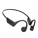 Gelecek New Waterproof Open-Ear Bone Conduction Headphones - Bluetooth 6.0, 10-Hour Battery Life, Ultra-Light Wireless Headset with Stable Connection