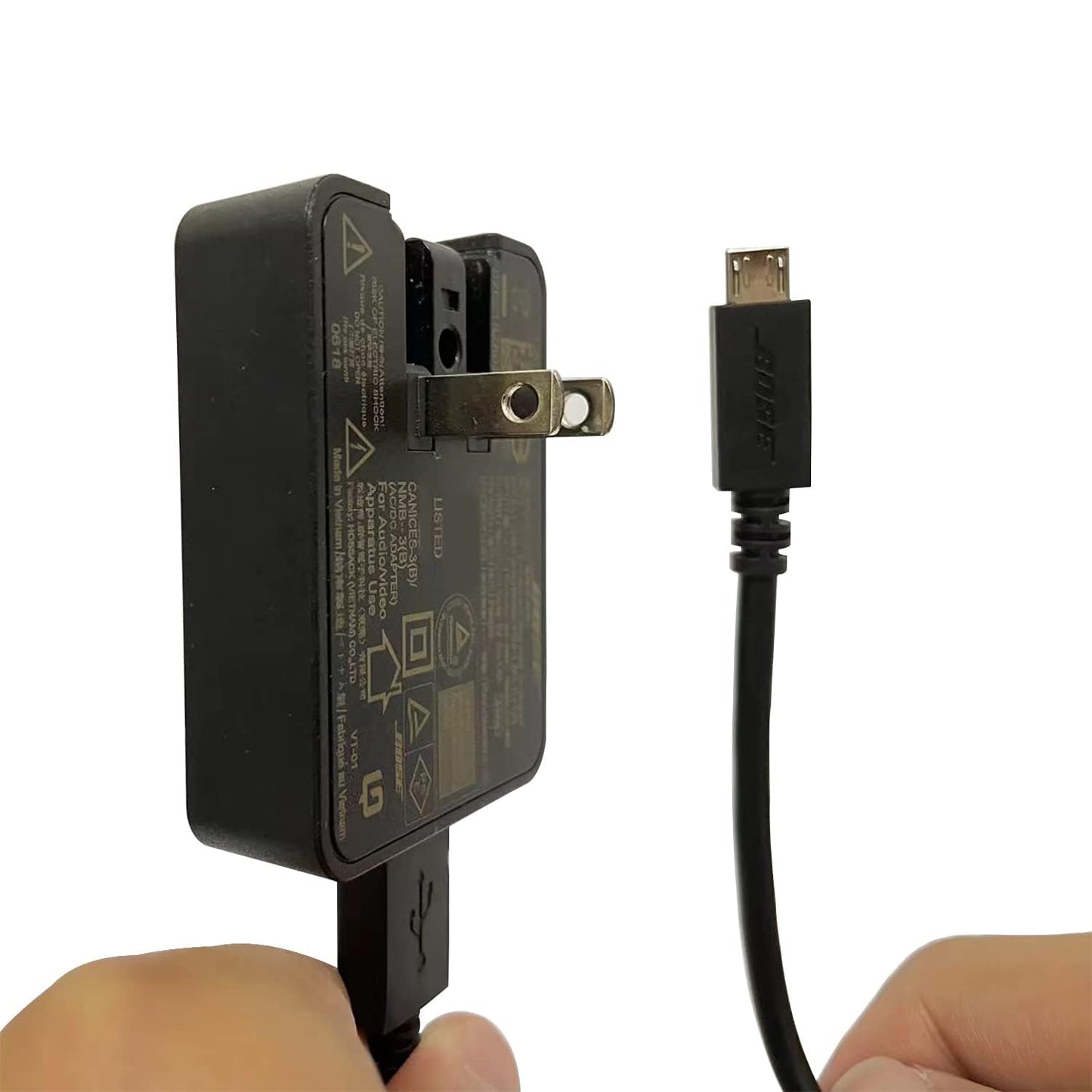 Micro USB Charger Compatible with Bose SoundLink Color II/2, SoundLink Mini II/2, SoundLink Micro, Revolve/Plus Bluetooth Speakers & QuietComfort 35
