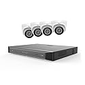 Revo America Ultra HD 8 Ch. 2TB HDD IP NVR Video Surveillance System, 4 x 4K IP Turret Audio Security Cameras (Motorized Varifocal Lens) - Remote