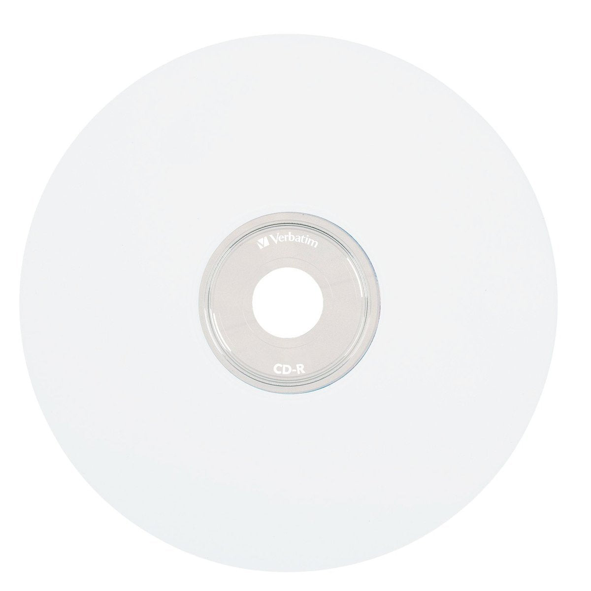 Verbatim 700MB 52x 80 Minute White Thermal Printable Recordable Disc CD-R, 100-Disc Spindle 95253