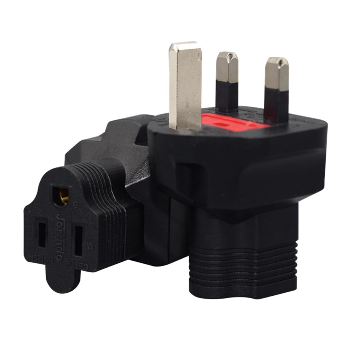 Tekit UK US Plug Adapter Power Converter,NEMA 5-15R Receptacle to BS1363 3-Prong Electrical Adapter,US UK Plug Adapter England/Scotland/Ireland…