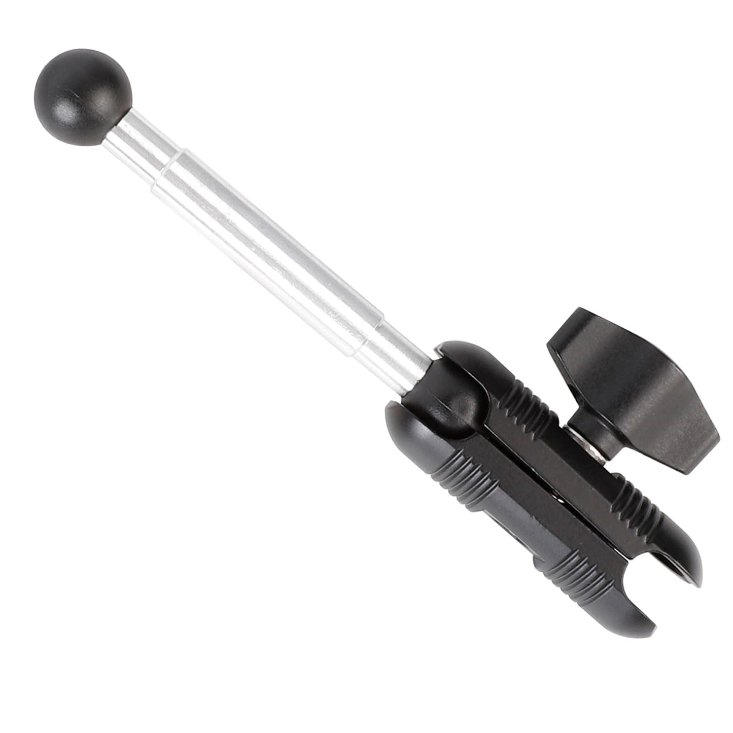 5.7" Length 17mm Ball Mount Extension Arm with17mm Double Ball Adapter, 360° Rotation Extension Rod for Car Cup Cellphone Holder Tablet Stand Air Vent