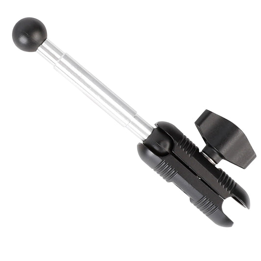 5.7" Length 17mm Ball Mount Extension Arm with17mm Double Ball Adapter, 360° Rotation Extension Rod for Car Cup Cellphone Holder Tablet Stand Air Vent