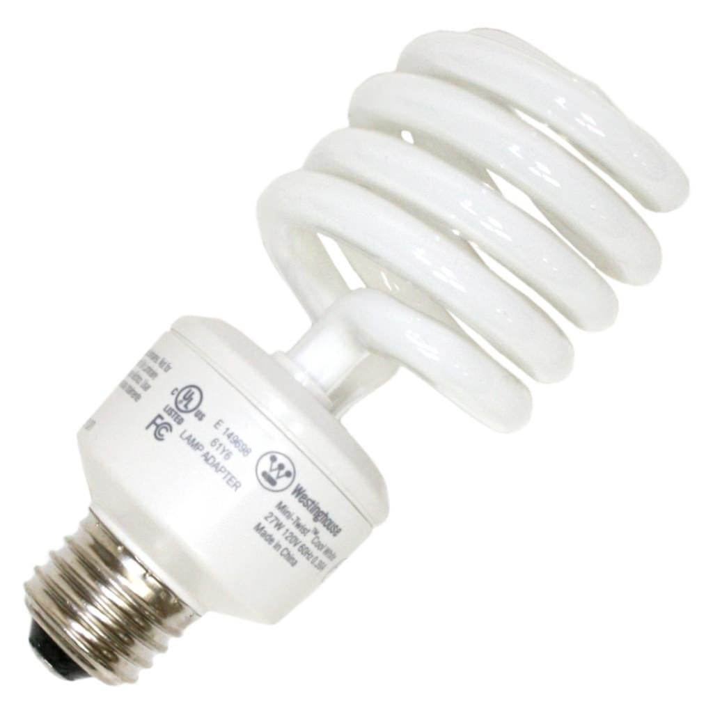 Westinghouse 3660700, 26W CFL Light Bulb, (100W Equal) 4100K Cool White 80 CRI 1650 Lumen