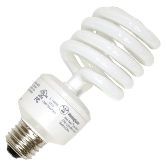 Westinghouse 3660700, 26W CFL Light Bulb, (100W Equal) 4100K Cool White 80 CRI 1650 Lumen