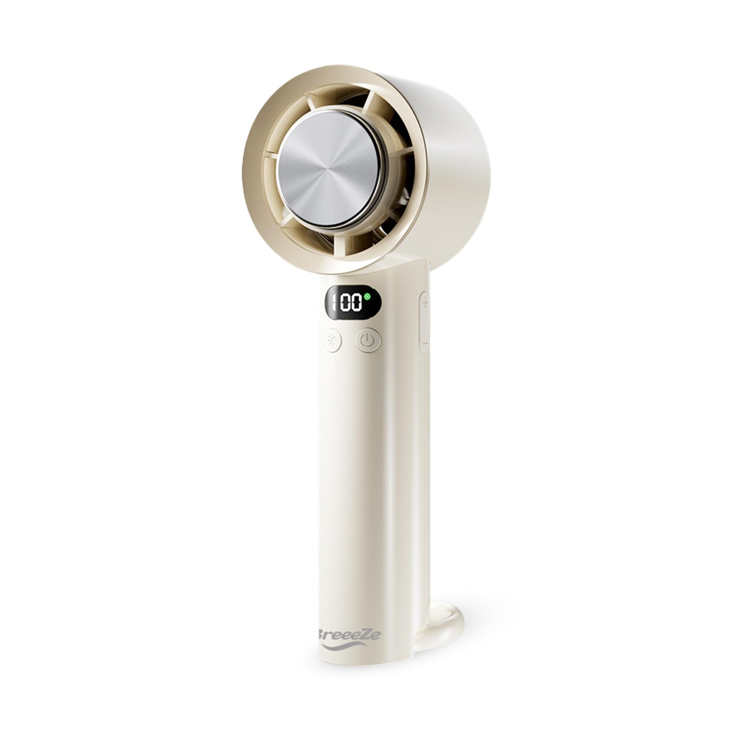 Portable Handheld High Speed Turbo Fan for Indoor/Outdoor,4000mAh Handheld Personal Pocket Fan for Powerful Airflow,15Hrs,100 Speeds