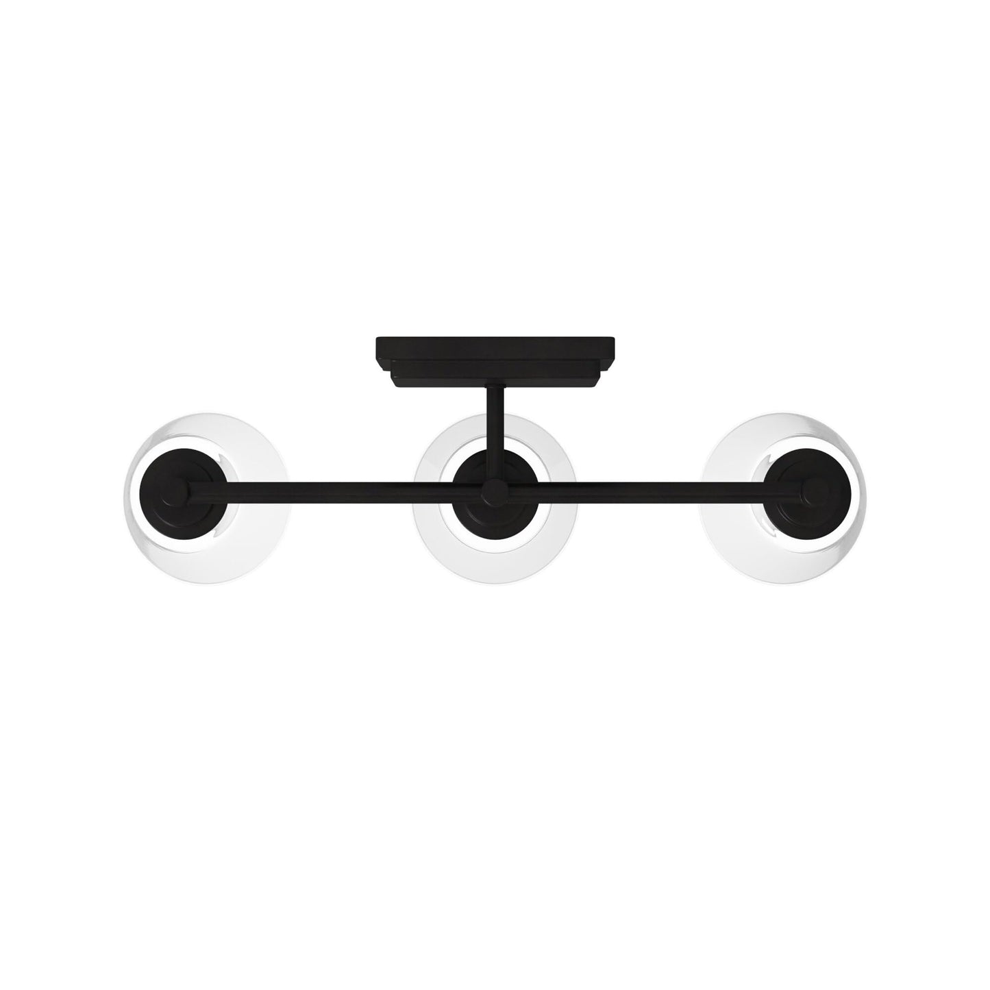Designers Fountain 3-Light Westin Bathroom Vanity Lights Fixture, 22.5 Inch Wall Mount Sconce for Bedroom or Over Mirror, Matte Black, 95703-MB