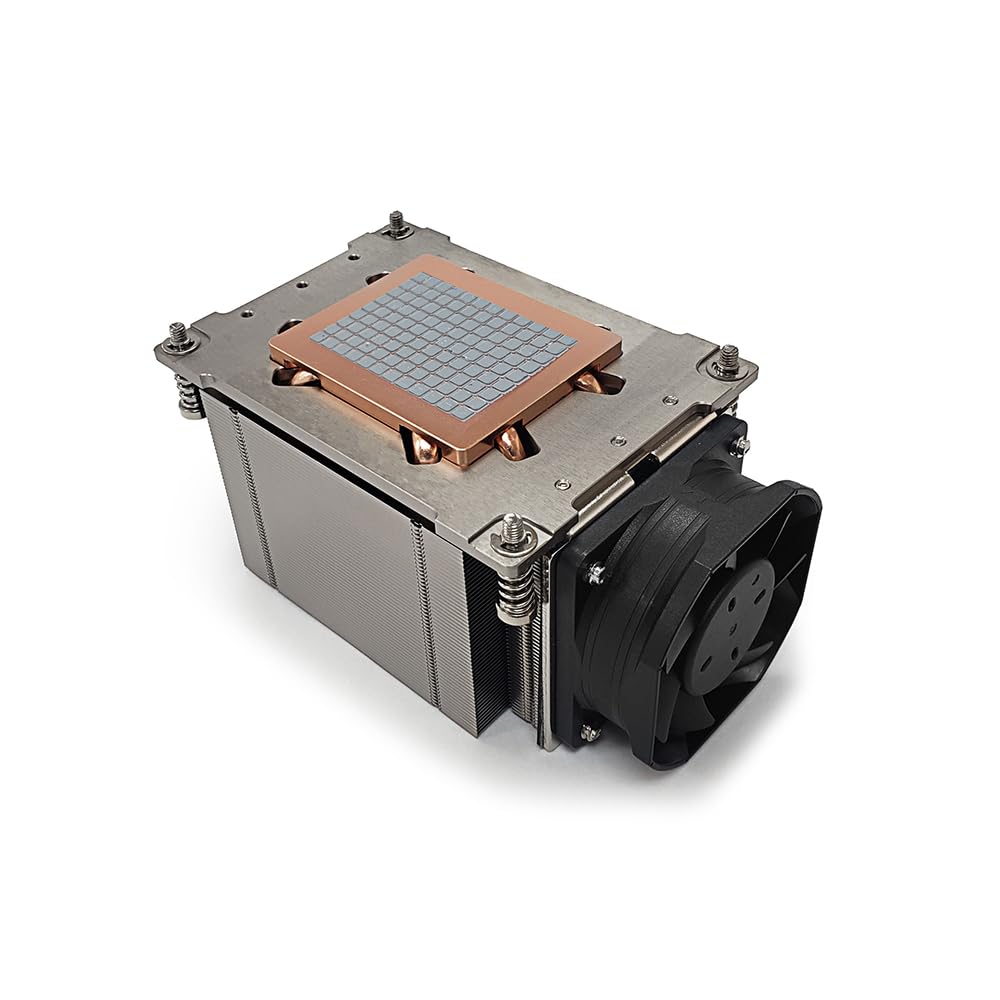 Dynatron W1 Socket LGA 4926 12V 2U Active/Passive Air Cooler - Works with ASRock Rack ALTRAD8UD-1L2T Ampere Altra Motherboard