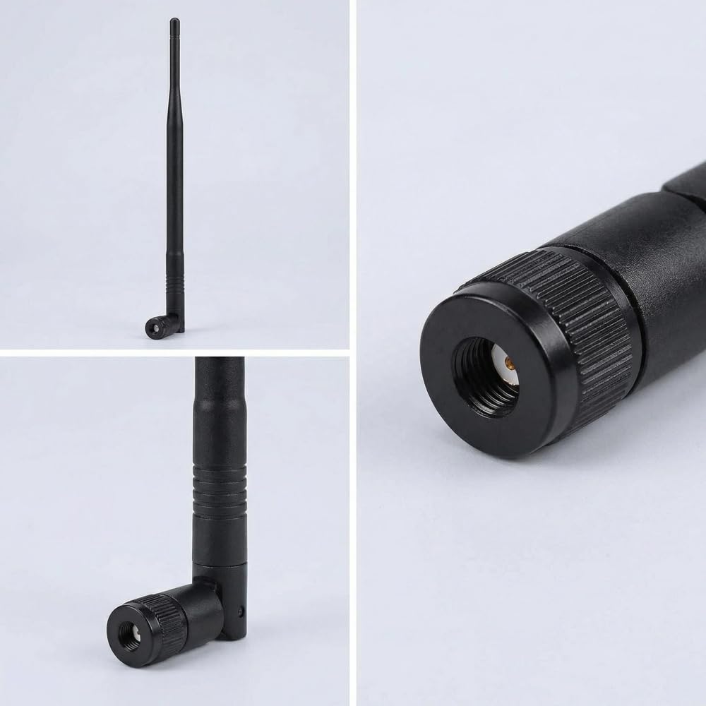4G LTE Antenna 7dBi RP-SMA Male - High Gain External Cellular Antenna Omnidirectional 698-2700MHz for Router, Gateway, Modem, Hotspot, Signal Booster