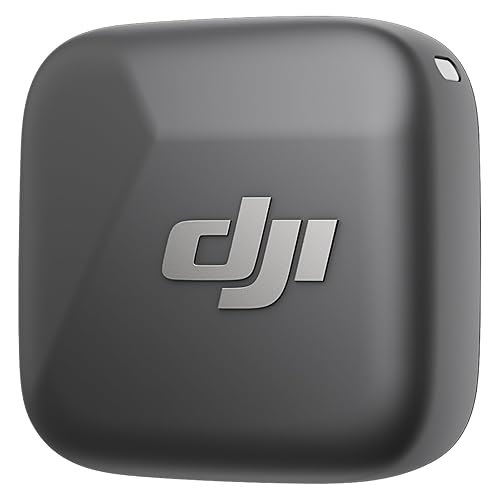 DJI Mic Mini Transmitter (Infinity Black), Ultralight, Wireless Lavalier Microphone for DJI Action 5 Pro/Osmo Pocket 3, Noise Cancelling, Wireless