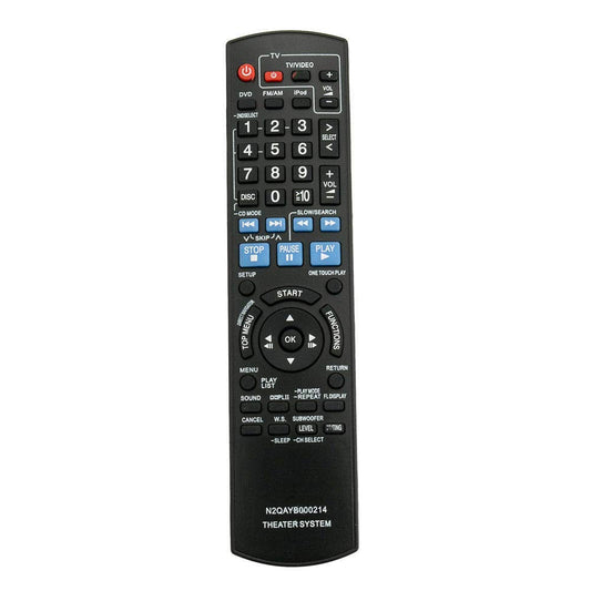New N2QAYB000214 Remote Control for Panasonic DVD Home Theater Sound System