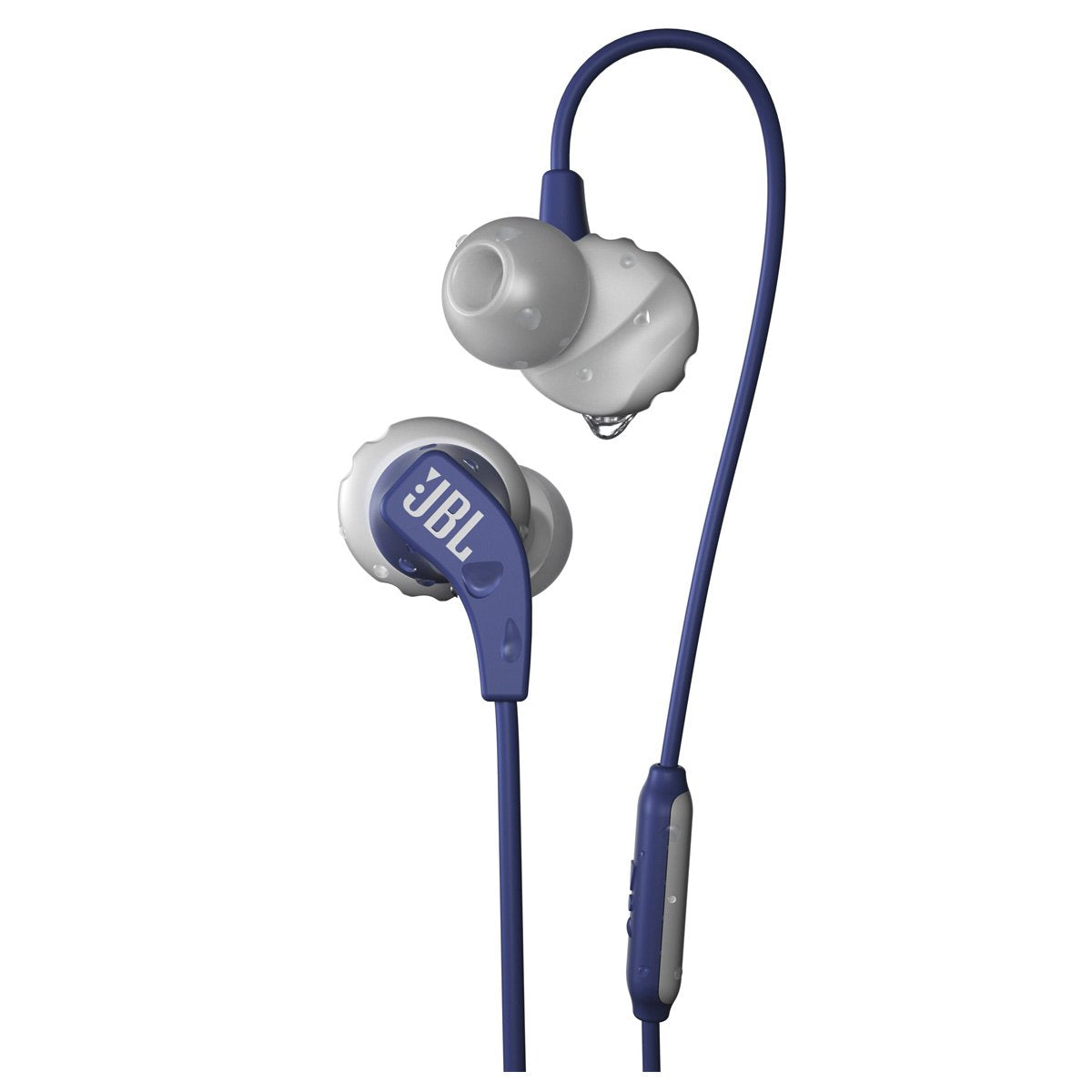JBL Endurance RUN - Wired Sport In-Ear Headphones - Blue