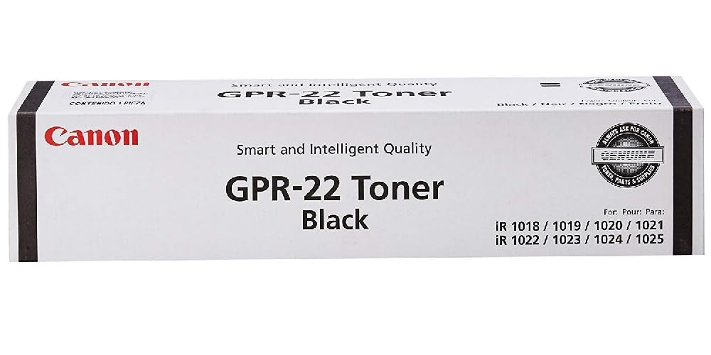 Canon GPR-22 Black Toner Cartridge 8400 Yield for imageRUNNER 1023, 1025