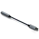jstma USB C to 3.5mm Headphone Microphone TRRS Jack Adapter Type C Audio Cable Dongle Compatible for Google Pixel Samsung Galaxy Androids Phones