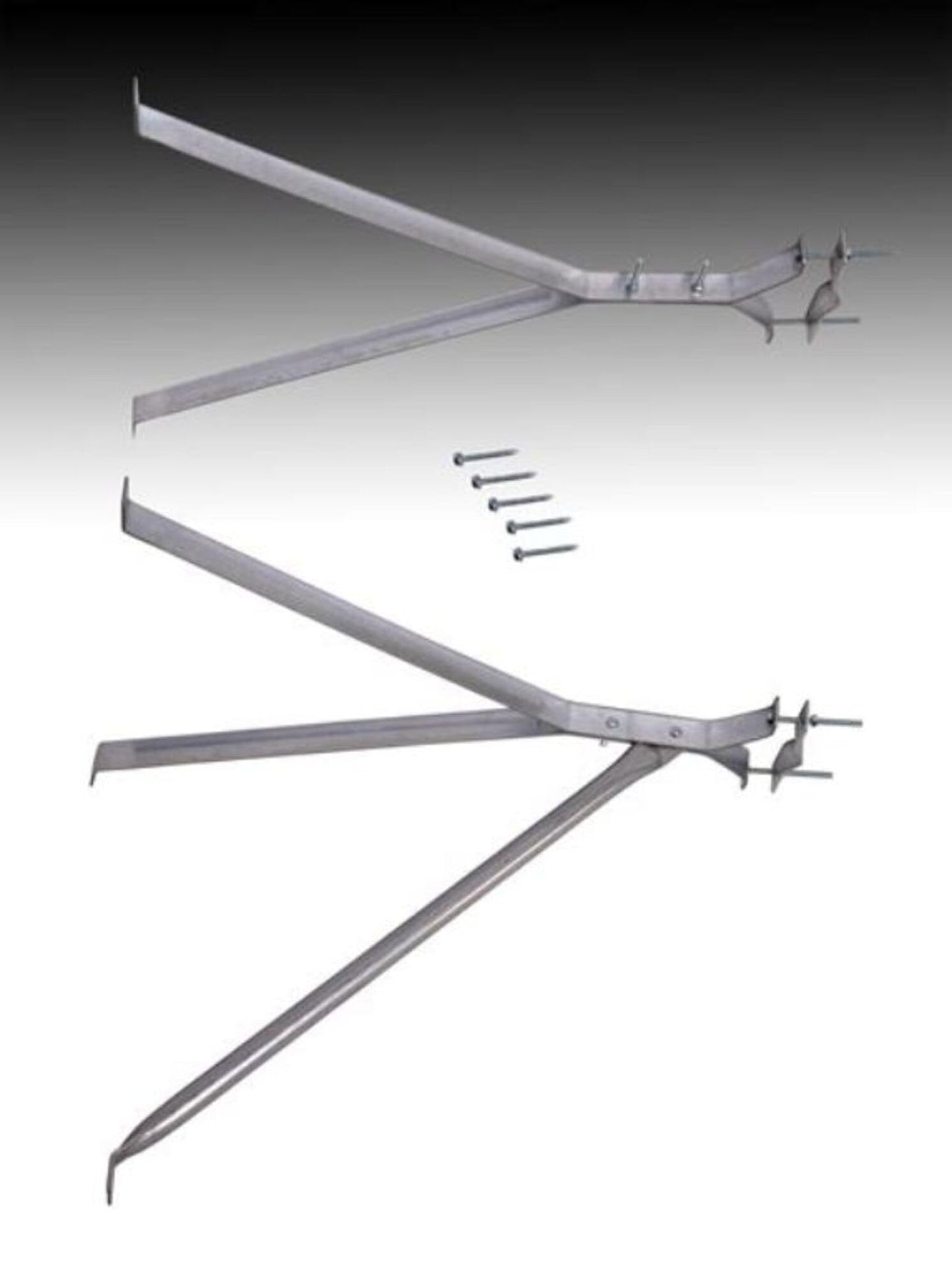 12" Stand Off Wall Mast Mount for Masts 2" - 4" - Y Style - EZ 30-12W - Easy Up