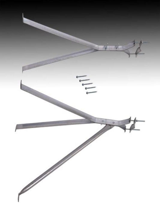 12" Stand Off Wall Mast Mount for Masts 2" - 4" - Y Style - EZ 30-12W - Easy Up