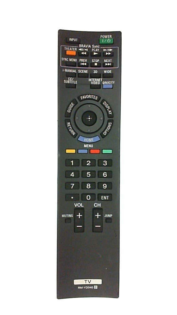 RM-YD040 Remote Control Replaced for Sony TV KDL-46HX800 KDL-40HX800 KDL-55HX800 KDL55HX729 KDL65HX729 KDL32EX500