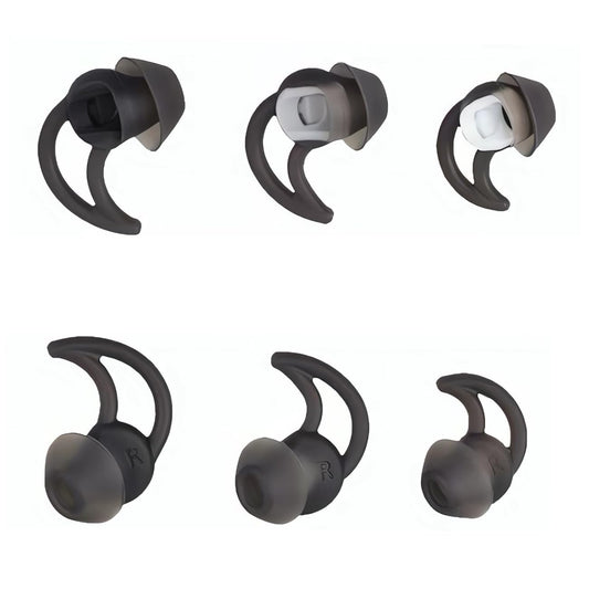 CYADCI Earbud Replacement Tips Silicone Earbud Tips EartipsCompatible with Bose Qc20 Qc30 IE2 SoundSport IE3 SIE2i Headphone Ear Tips 3 Pairs S M L
