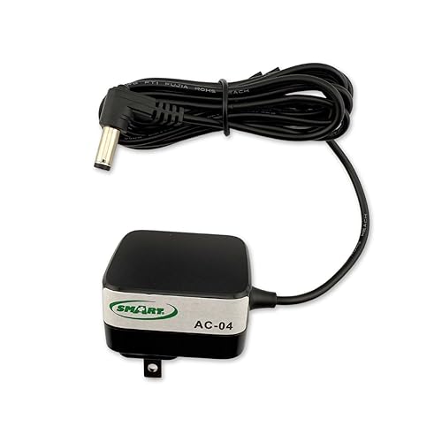 Smart Caregiver AC-04 Power Adapter for Wireless Monitor and Central Monitoring Units 433-CMU, 433-EC, TL-4015, TL-4005, 2017-ECA, 433-MS…