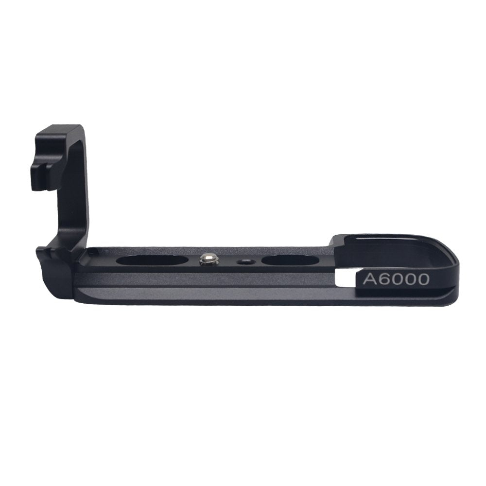 Mcoplus Metal External Quick Release L-Plate Bracket Hand Grip for Sony A6000