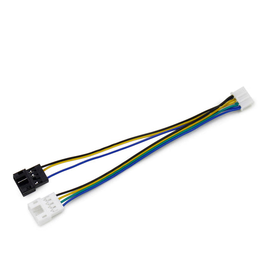 GENNEL Graphics Card PWM Fan Splitter 4 pin to Dual 4pin Extension Power Cable, Video Card VGA GPU Fan Adapter Connector