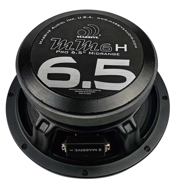 Massive Audio MM6H 6.5" | Mid-Range Speaker