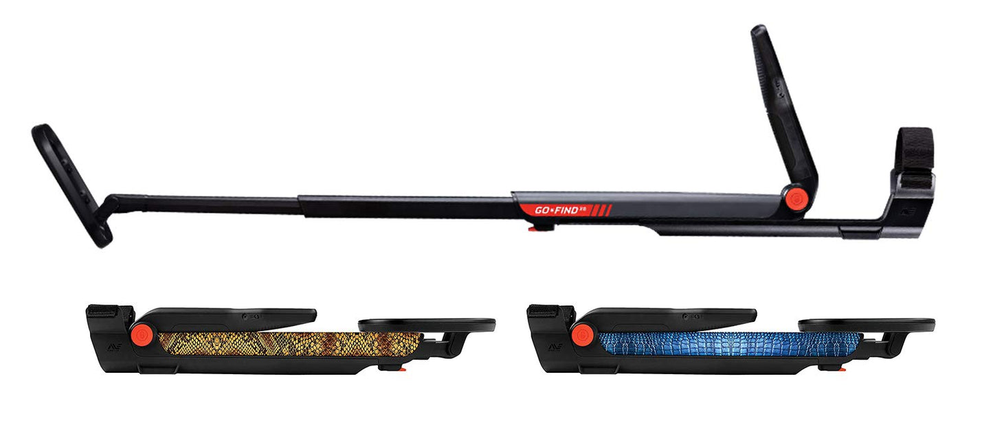 Minelab GO-FIND 22 Ultra-Light Collapsible Metal Detector for Adults & Kids with 8" Waterproof Coil