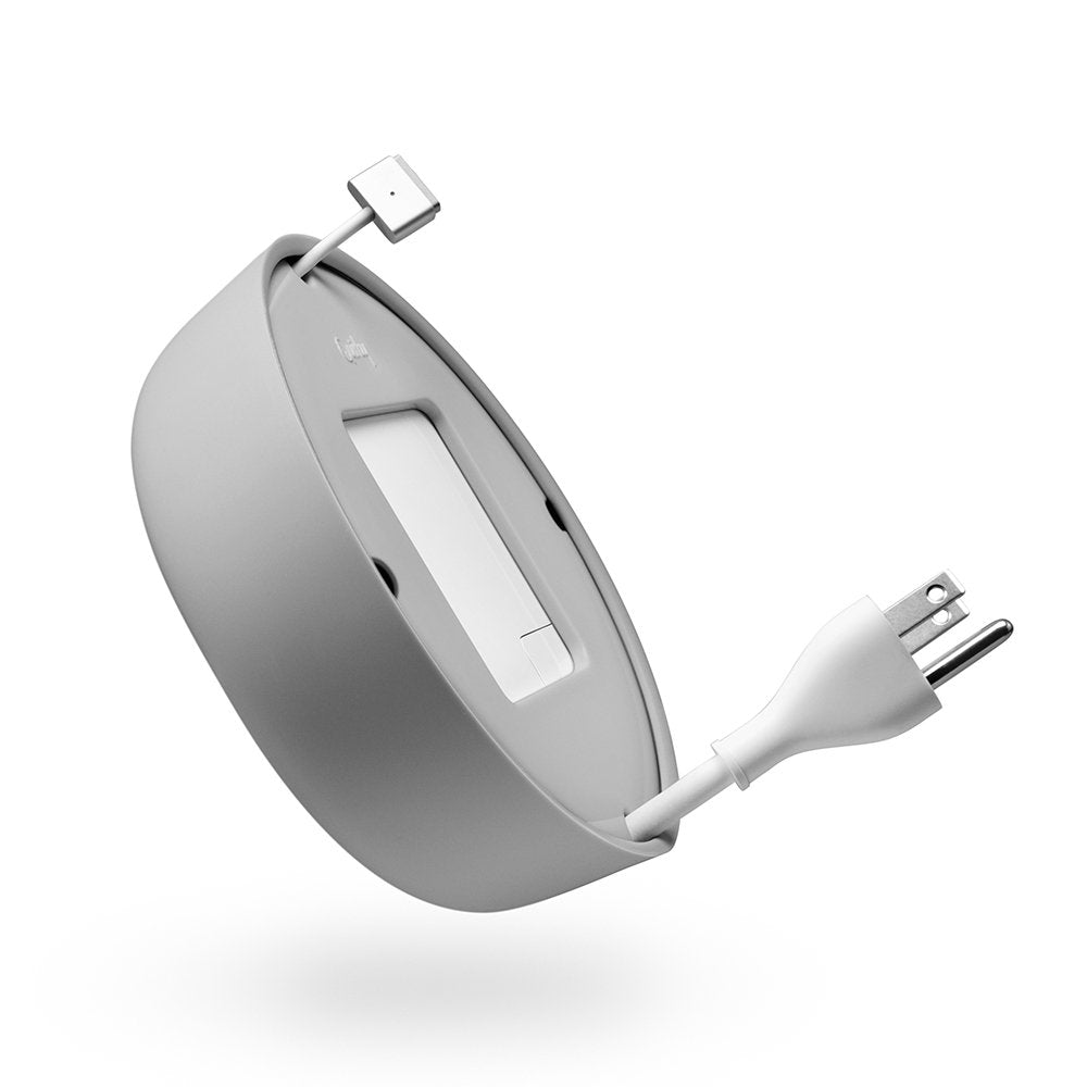 Quirky Powercurl V2 POP 60W Wire Organizer, Grey (PPRCP-60GY)