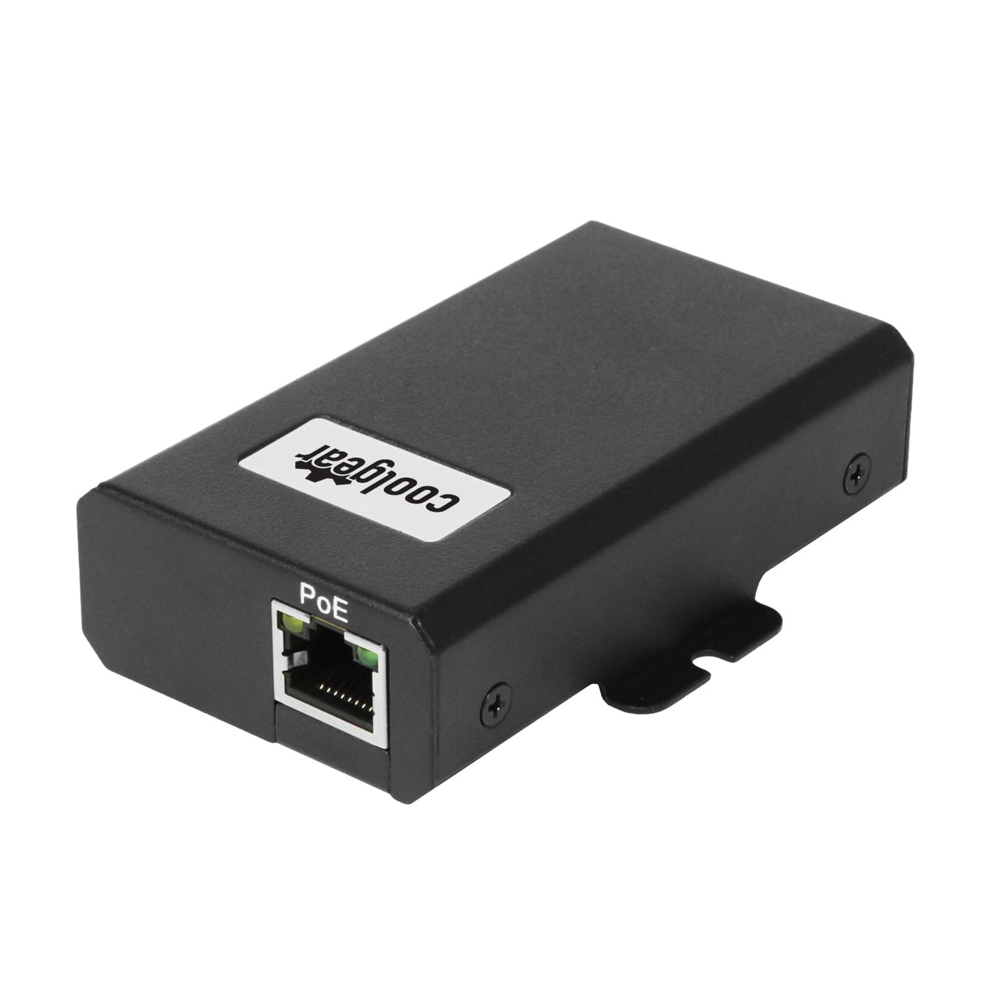 Coolgear PoE to USB-C PD Power Adapter 22W with Gigabit Ethernet & Smart Power Management for USB Type-C Tablets and Cell Phones