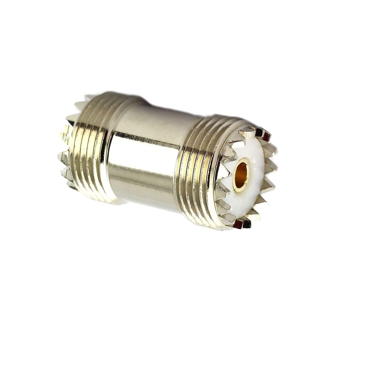 LYLGO 5-Pack PL-259 UHF Female to UHF Female Coax Cable Adapter UHF S0-239 Double Female Connector Plug