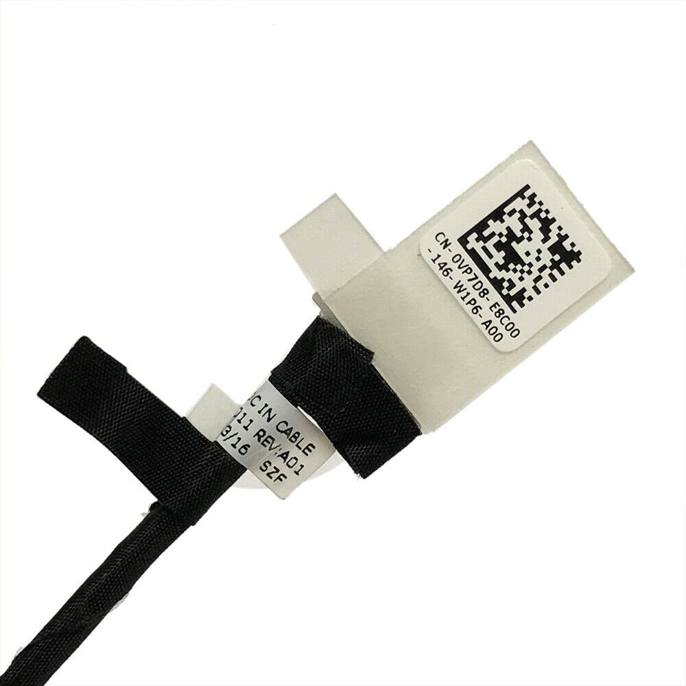 Huasheng Suda DC Power Jack Cable Charging Port Socket Replacement for Dell Inspiron 5410 5411 5510 5515 5418 Vostro 5510 5515 5518 0VP7D8