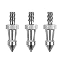 Foto&Tech 3 Pieces Universal Anti Slip Rubber Tripod Feet Compatible with Benro Gitzo Induro Kingjoy Manfrotto for Smooth and Uneven Surfaces (1/4)
