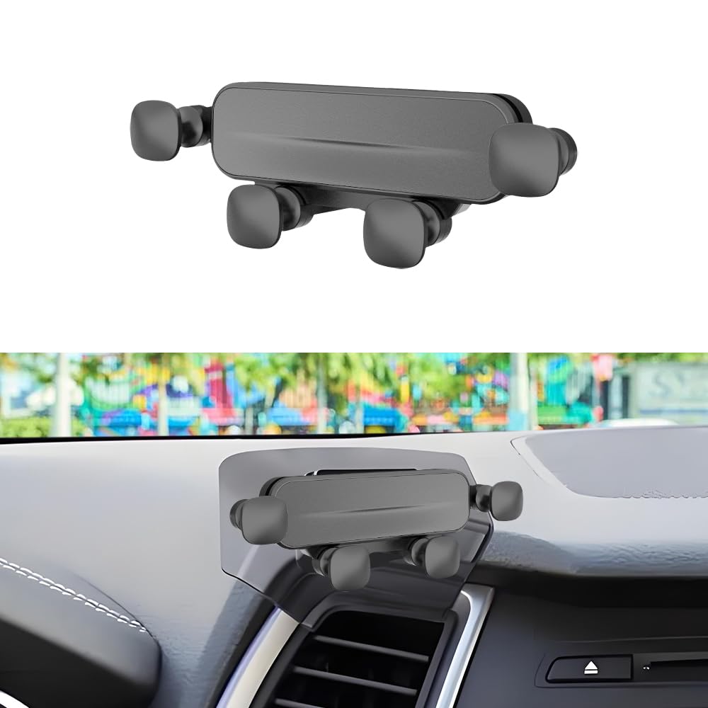 LUNQIN Car Phone Holder Mount for Hyundai Santa Fe 2013 2014 2015 2016 2017 2018 Auto Accessories Interior Decoration Mobile Cell Smartphone Bracket