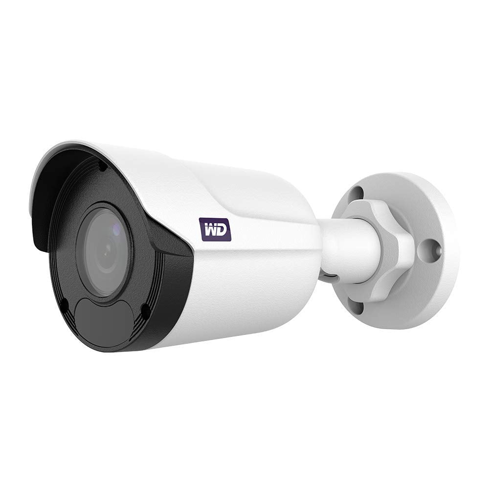 WD ReadyView 4K Surveillance Camera - 8MP UHD, PoE, IP67-rated, Motion Detection, Night Vision - WDBA9N0000NWT-HESN