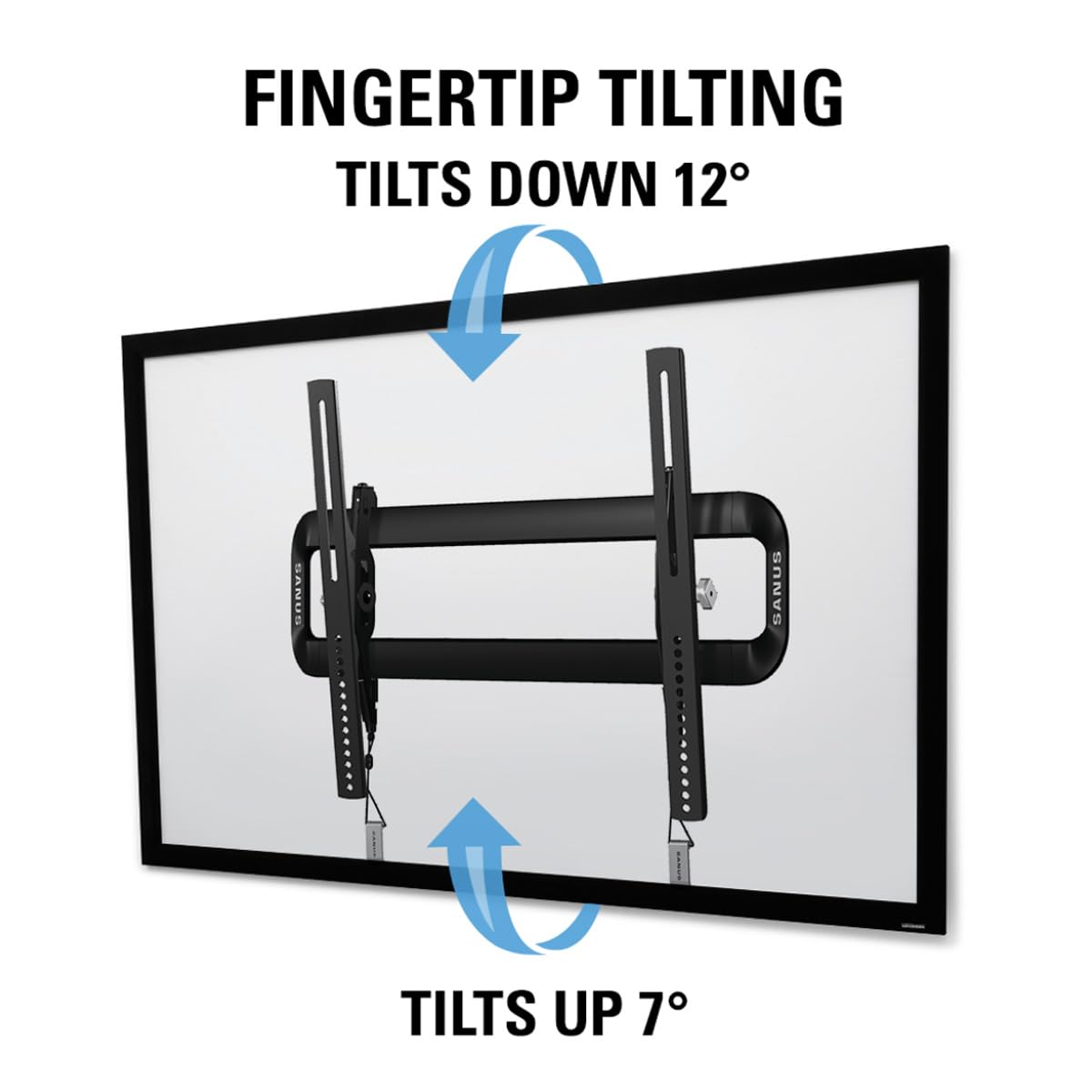 Sanus VMT5B1 40-50 Inches Premium Series Tilt Wall Mount for Flat-Panel TV (Black)