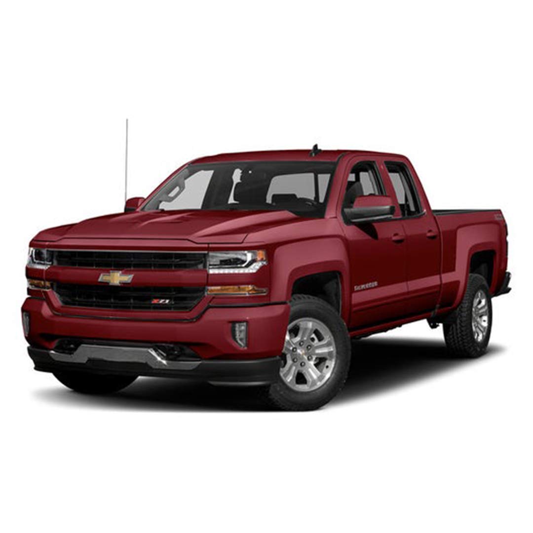 GM Truck Short Antenna, Compatible with 1999-2026 Chevy Silverado/GMC Sierra 1500 2500 3500 Truck Pickup Direct Replacement Antenna Rod, Matte Black