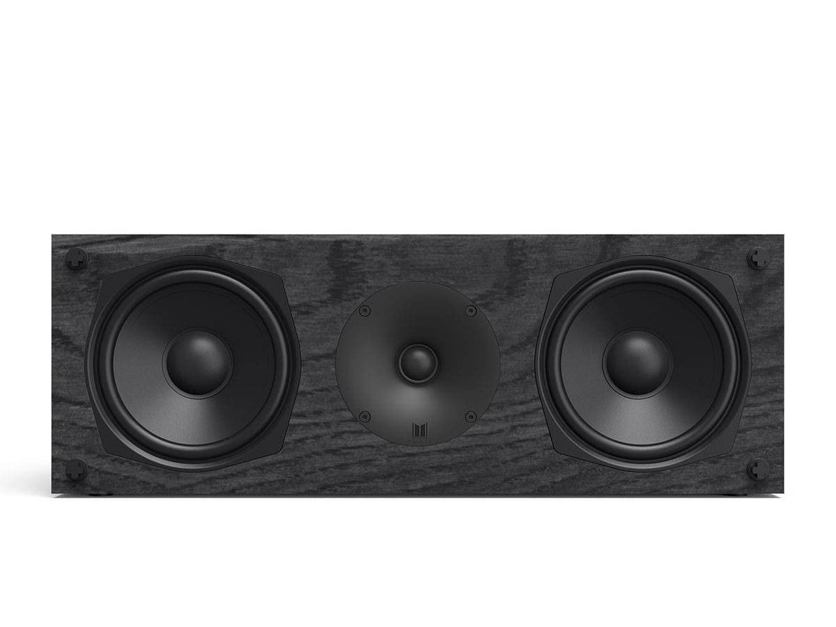 Monolith C5 Center Channel Speaker - Black (Each) Powerful Woofers, Punchy Bass, High Performance Audio, for Home Theater System - Audition Series
