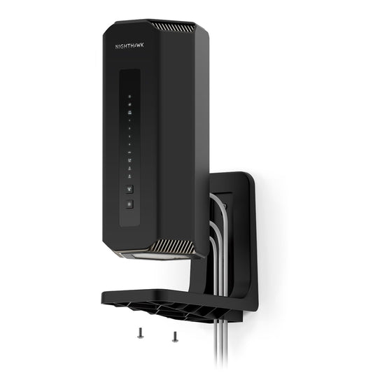NETGEAR WiFi 7 Wall Mount Kit (RBEWMB-10000S) Compatible with Nighthawk & Orbi WiFi 7 Systems, Black