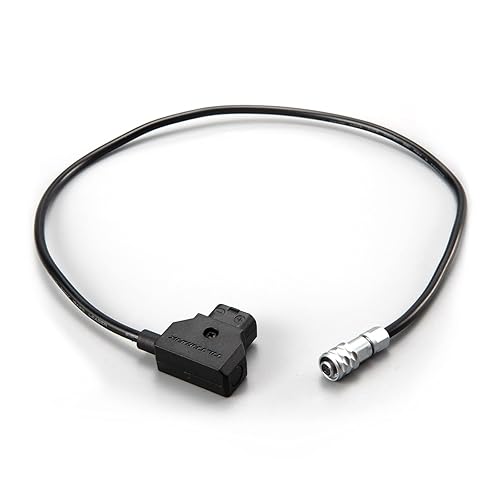 Tilta PTAP to 2-Pin Power Cable Compatible with BMPCC 4K/6K (Power Your Camera with a Gold Mount or V Mount Battery)