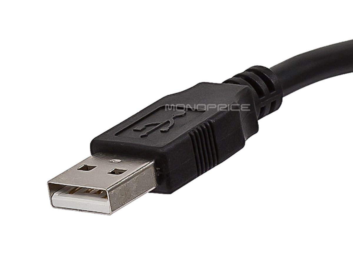 Monoprice USB 2.0 Male to Female Active Extension/Repeater Cable - Use with PlayStation, Xbox, Kinenct, Oculus VR, Card Reader, Hard Drive, Keyboard