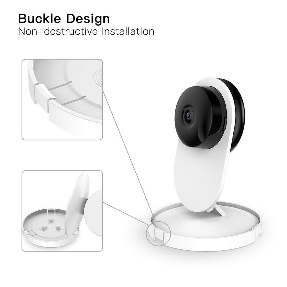360 Degree Rotating Bracket for YI 1080P Home Camera Holder for Indoor Y3 Home Security Camera