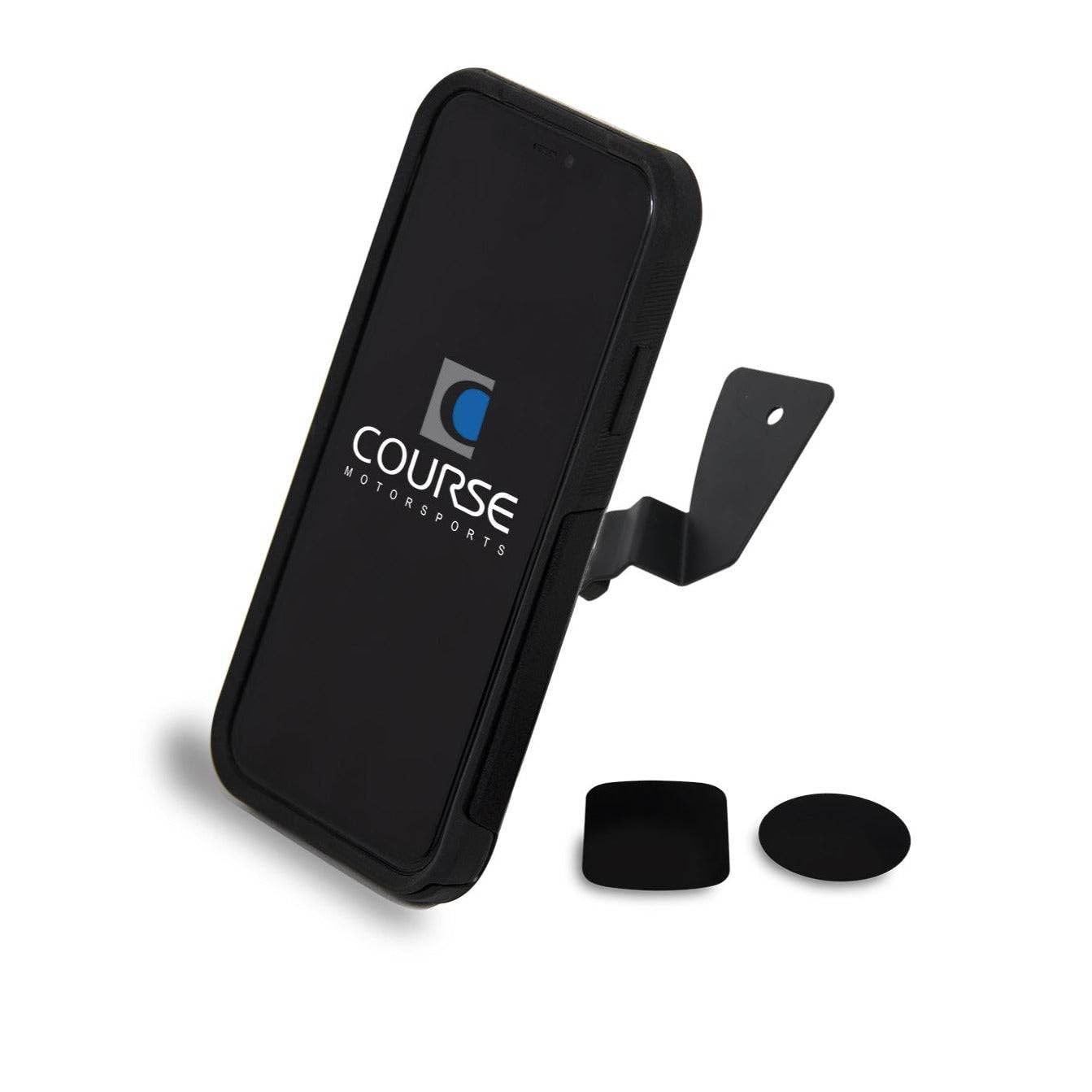 Course Motorsports Direct Fit Phone Mount - Tesla Model S (2012-2020) & X (2012-2021) - Right - Wireless Charger Compatible with MagSafe - QI1