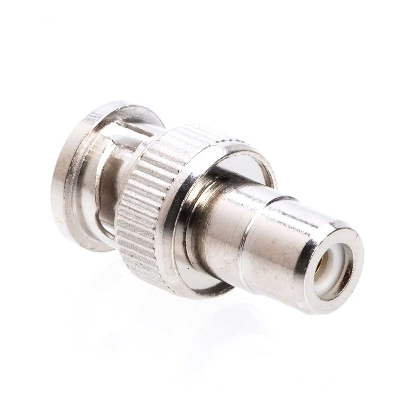 Cctv4Less BNC Male to RCA Female Adapter - Straight Connector for CCTV, Security Camera, Coaxial RG6, TV & Satellite (100)