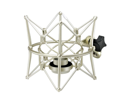 SUUNTOK Microphone Shock Mount Anti-Vibration Mic Holder Spider Recording Mic Shockmount Stand Compatible with Neumann U87 Ai, U89 i and TLM 67