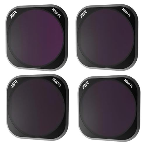 Coyktonty Lens Filters for Insta360 Ace Pro/Ace Pro 2,Waterproof Lens Protection Filter Set (ND8PL+ND16PL+ND32PL+ND64PL)