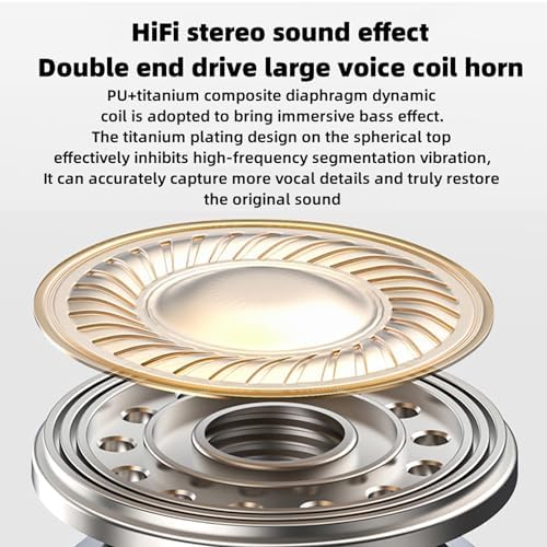 Bitstik Sports Wireless Headphones Bluetooth Earbuds LED Power Display Charging Case Stereo Bass Headset with Earhook Over-Ear Earphones for Workout…