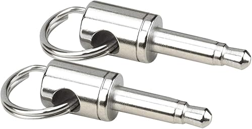 Dongle Dangler - Secure Headphone Jack Adapter Keychain (Chrome 2-Pack) for iPhone 17, 17e, 16, 15 (USB-C) & 14, 13 (Lightning) - Anti-Loss 3.5mm Aux