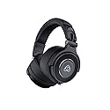 Atomos StudioSonic Professional Wired Over-Ear Headphones Studio Monitor Sound Quality for Recording, Mixing & Content Creation Black