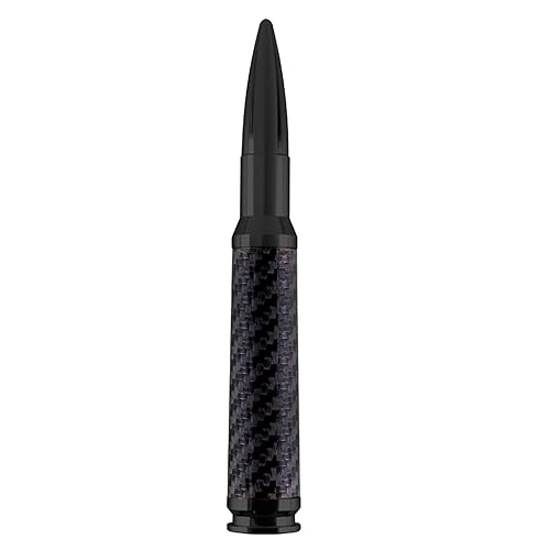 Proscenium PRO-Ammo Bullet Shaped Universal Vehicle Antenna Replacement, Black